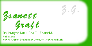 zsanett grafl business card